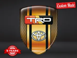 Toyota Custom Car Decal Stickers Star High End Modern